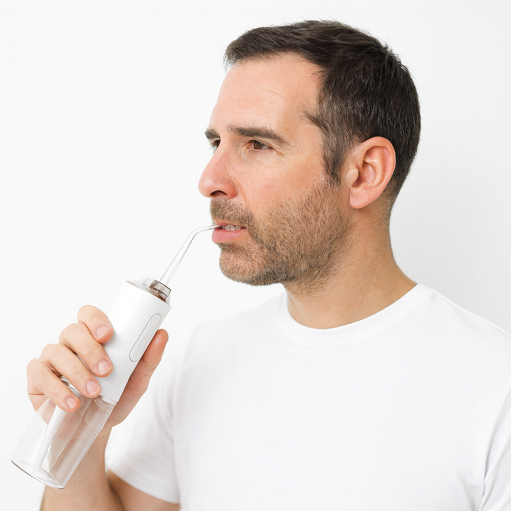 Irrigador Dental Recargable Portátil - Limpieza Oral Profesional