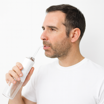 Irrigador Dental Recargable Portátil - Limpieza Oral Profesional