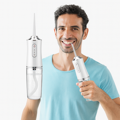 Irrigador Dental Recargable Portátil - Limpieza Oral Profesional