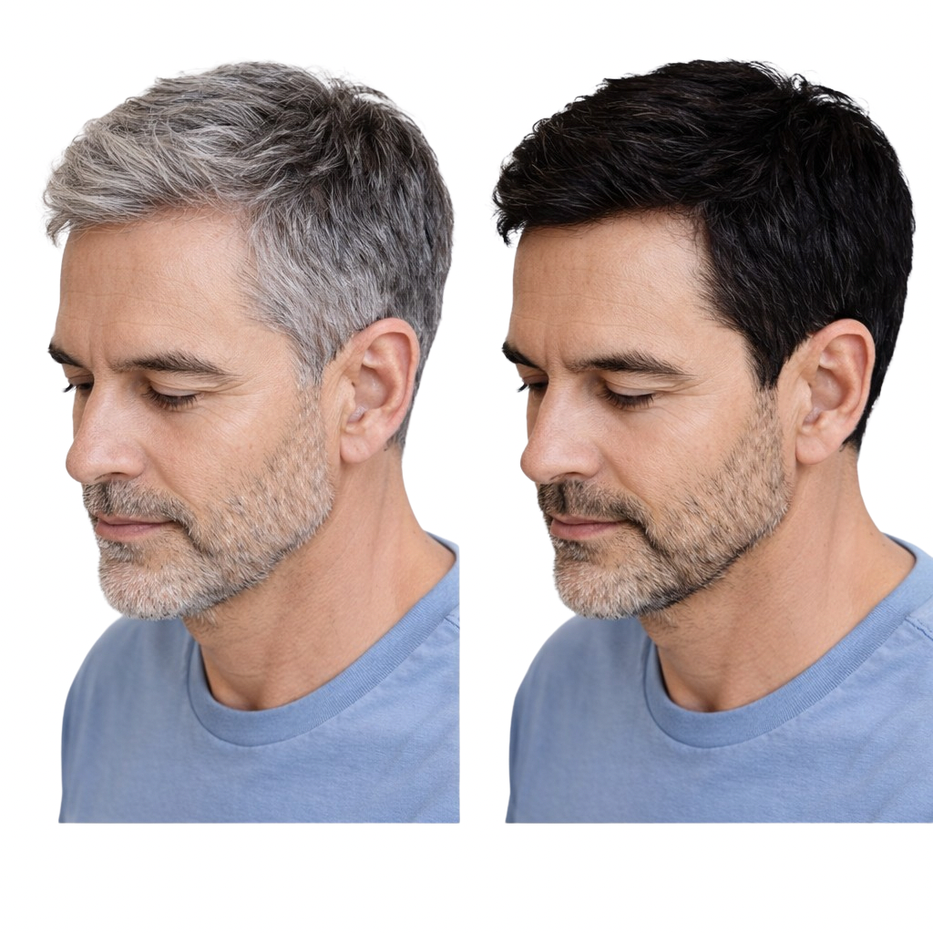 Shampoo Negro Dexe - Cobertura de Canas Instantánea