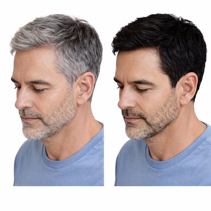 Shampoo Negro Dexe - Cobertura de Canas Instantánea