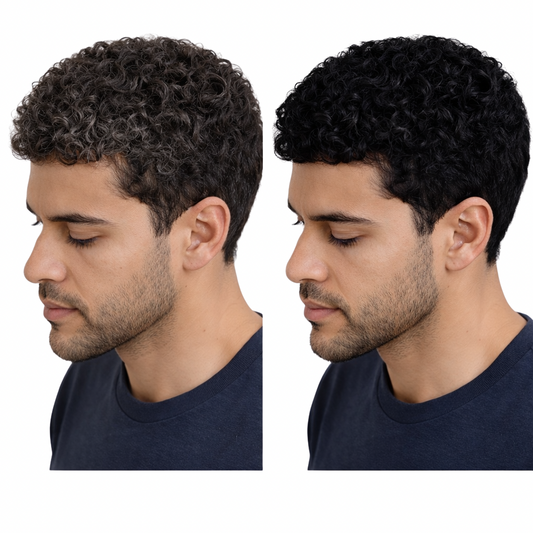 Shampoo Negro Dexe - Cobertura de Canas Instantánea