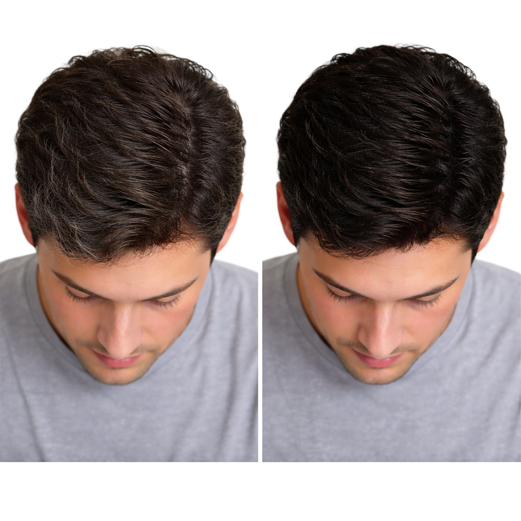 Shampoo Negro Dexe - Cobertura de Canas Instantánea